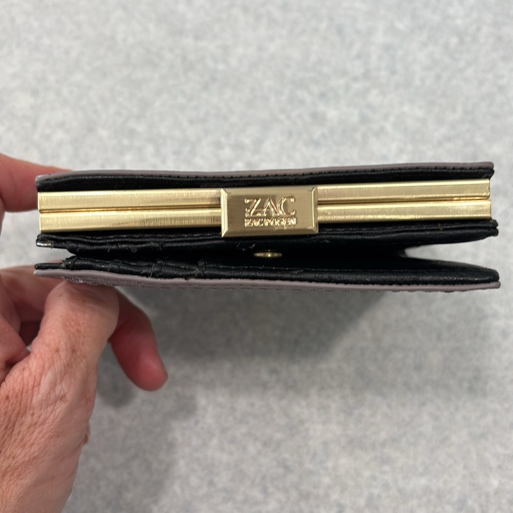 Zac Posen leather wallet - Picture 3 of 9